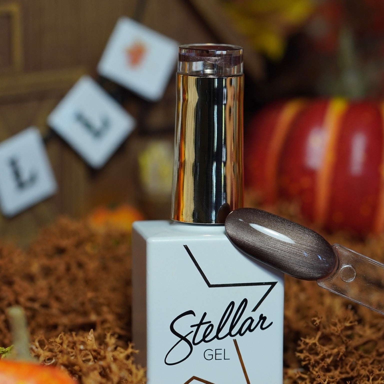 FIRESIDE MOCHA CAT - EYE - Stellar Gel™ -