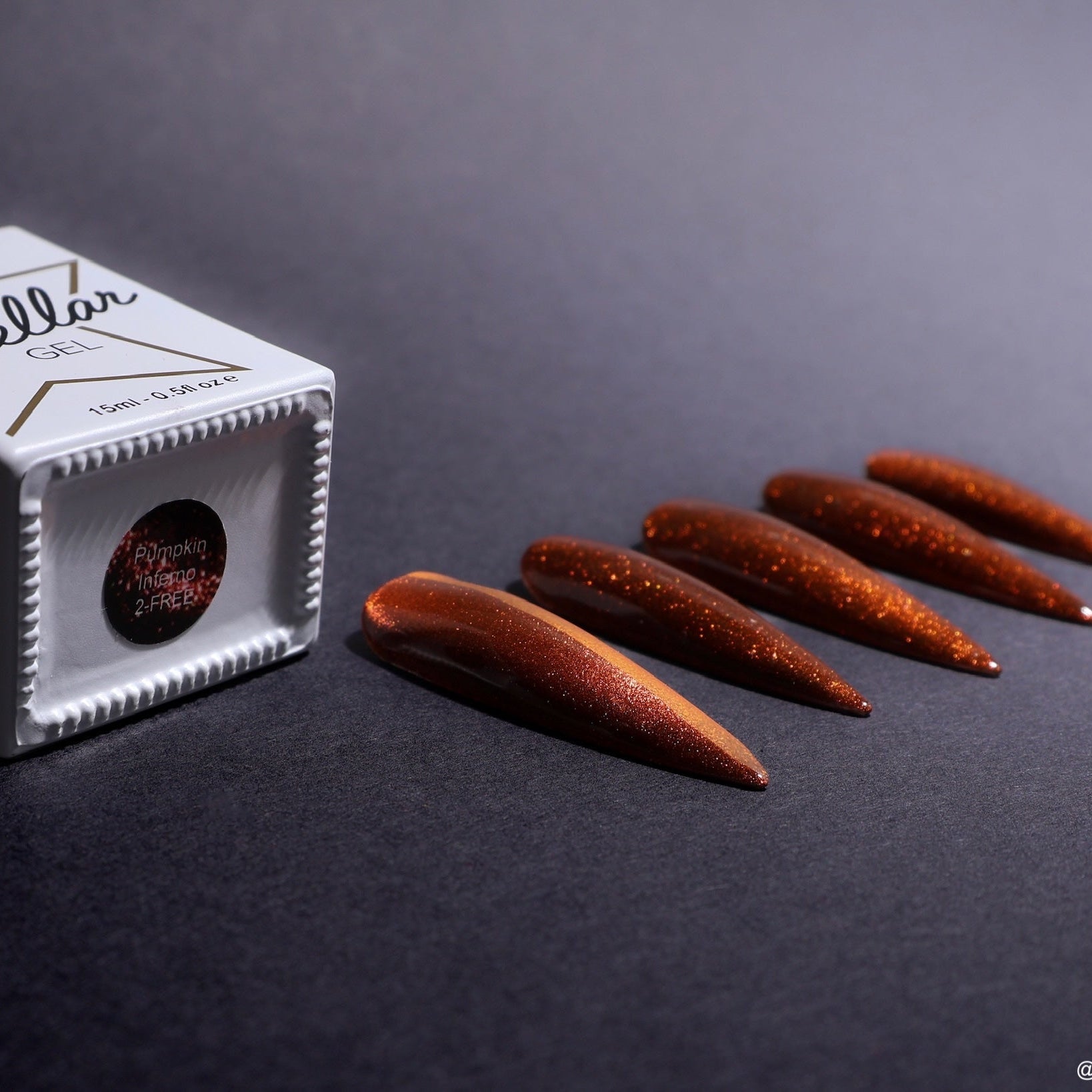 PUMPKIN INFERNO CAT - EYE - Stellar Gel™ -