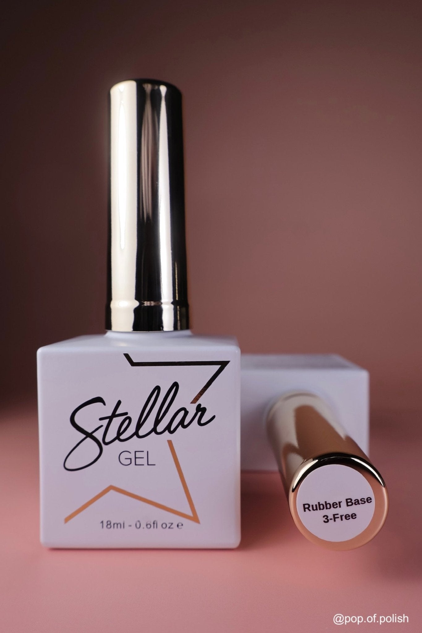 RUBBER BASE + PINK PETAL 2.0 STRUCTURE GEL (MADE IN USA) - Stellar Gel™ -
