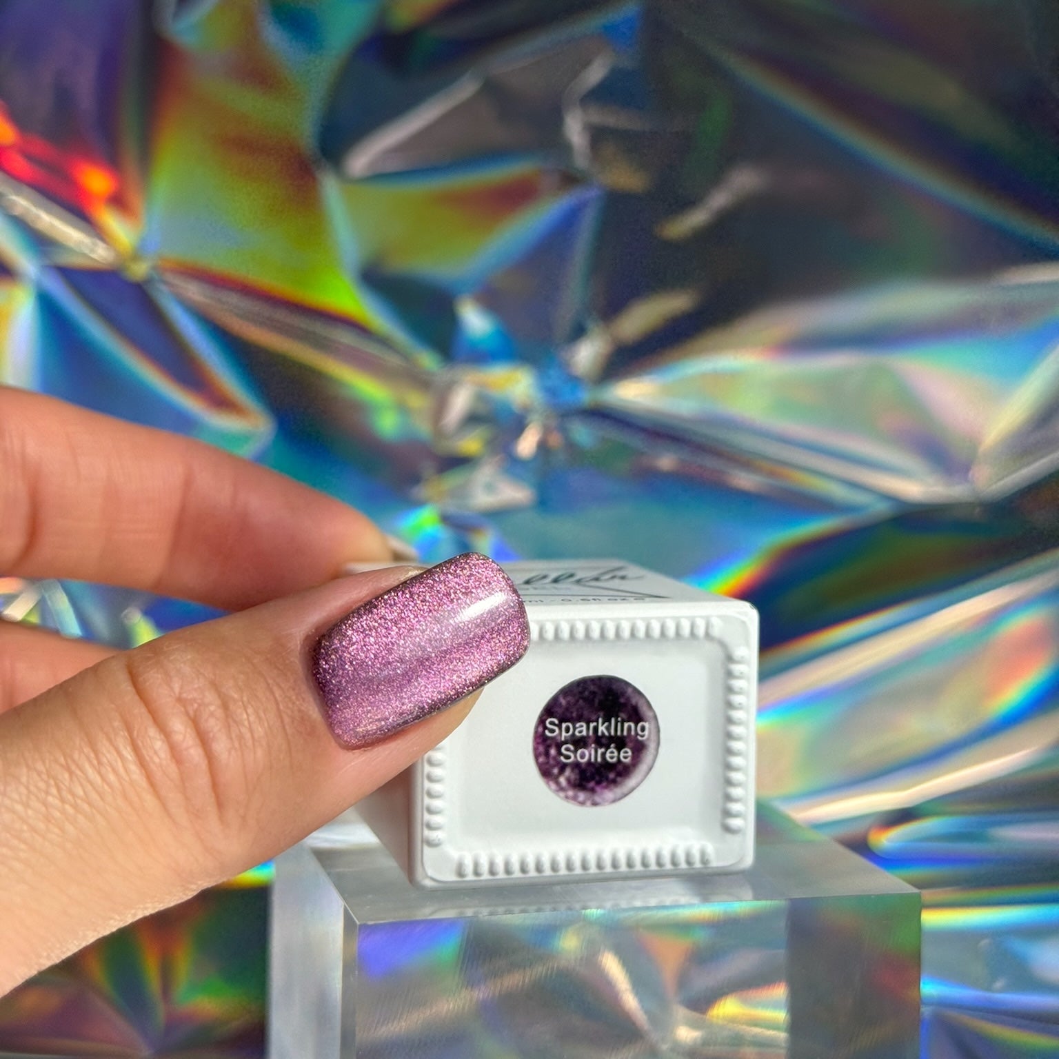 SPARKLING SOIRÉE CAT - EYE - Stellar Gel™ -