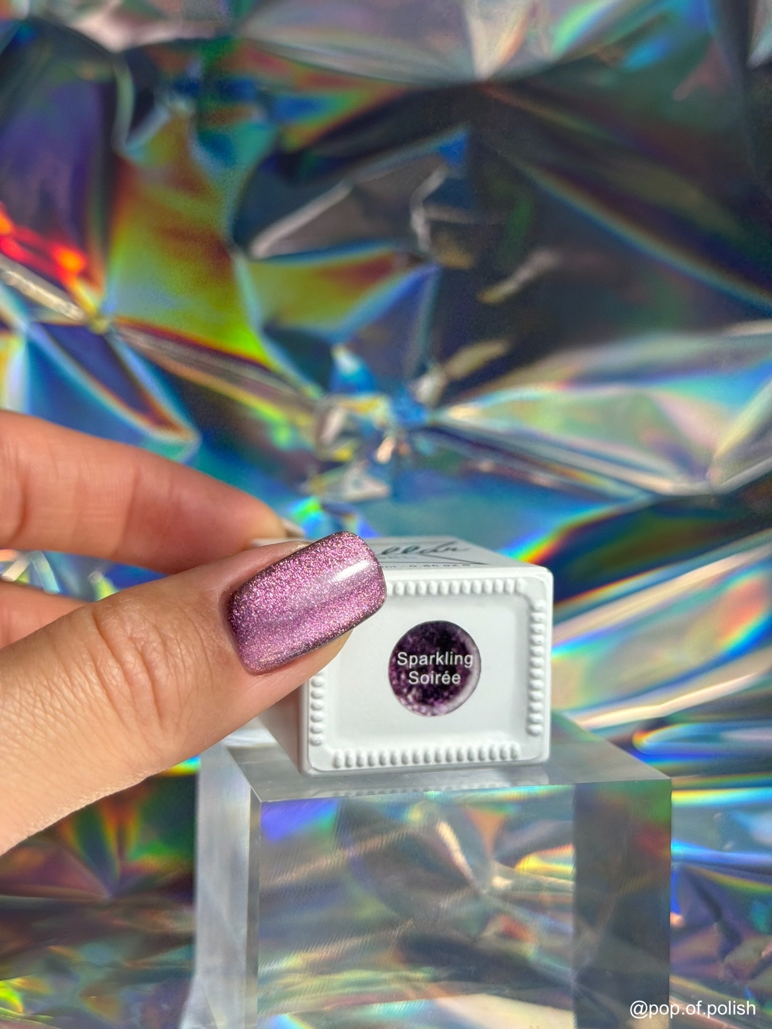 SPARKLING SOIRÉE CAT - EYE - Stellar Gel™ -