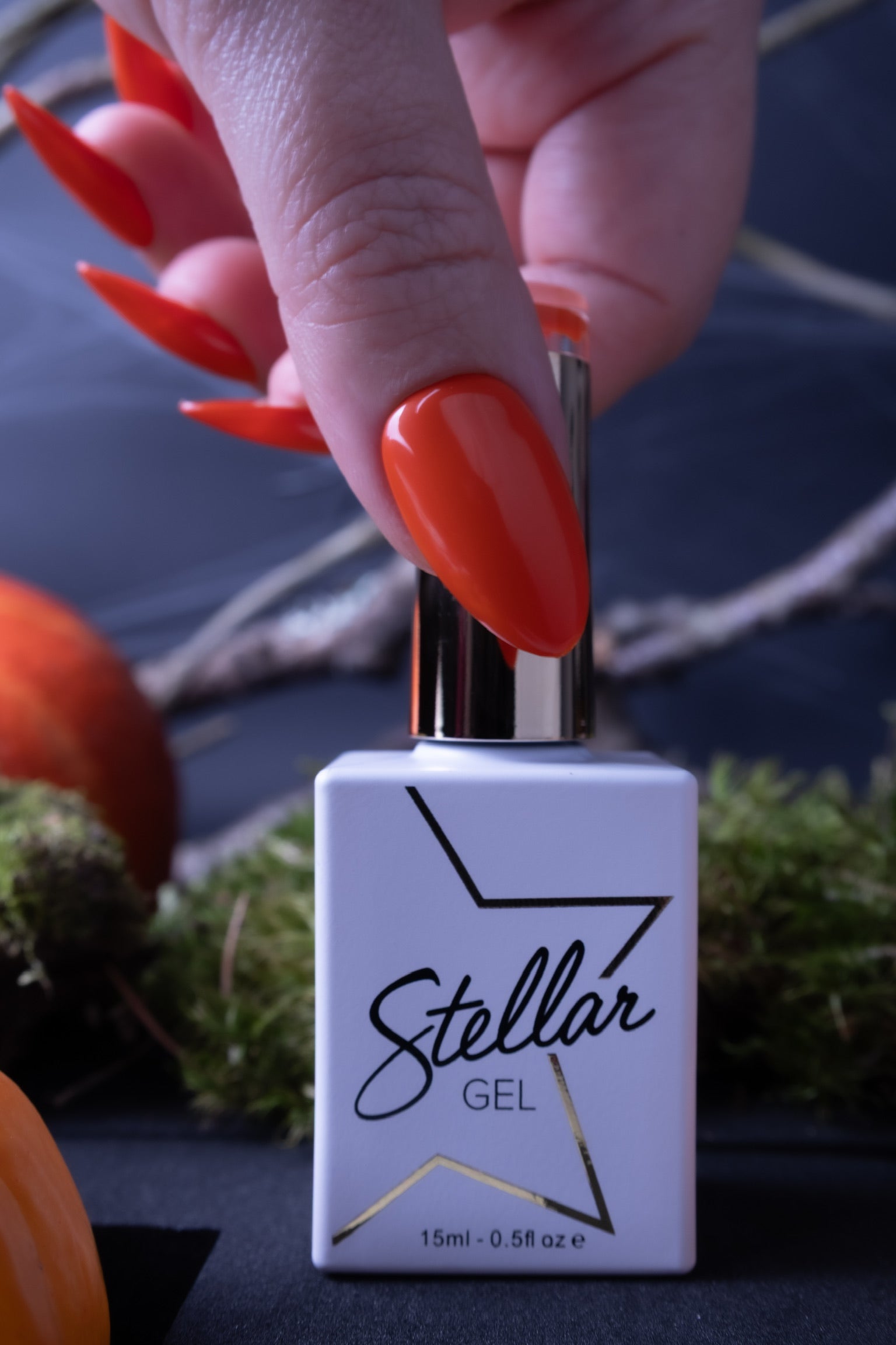 Harvest Moon on nails