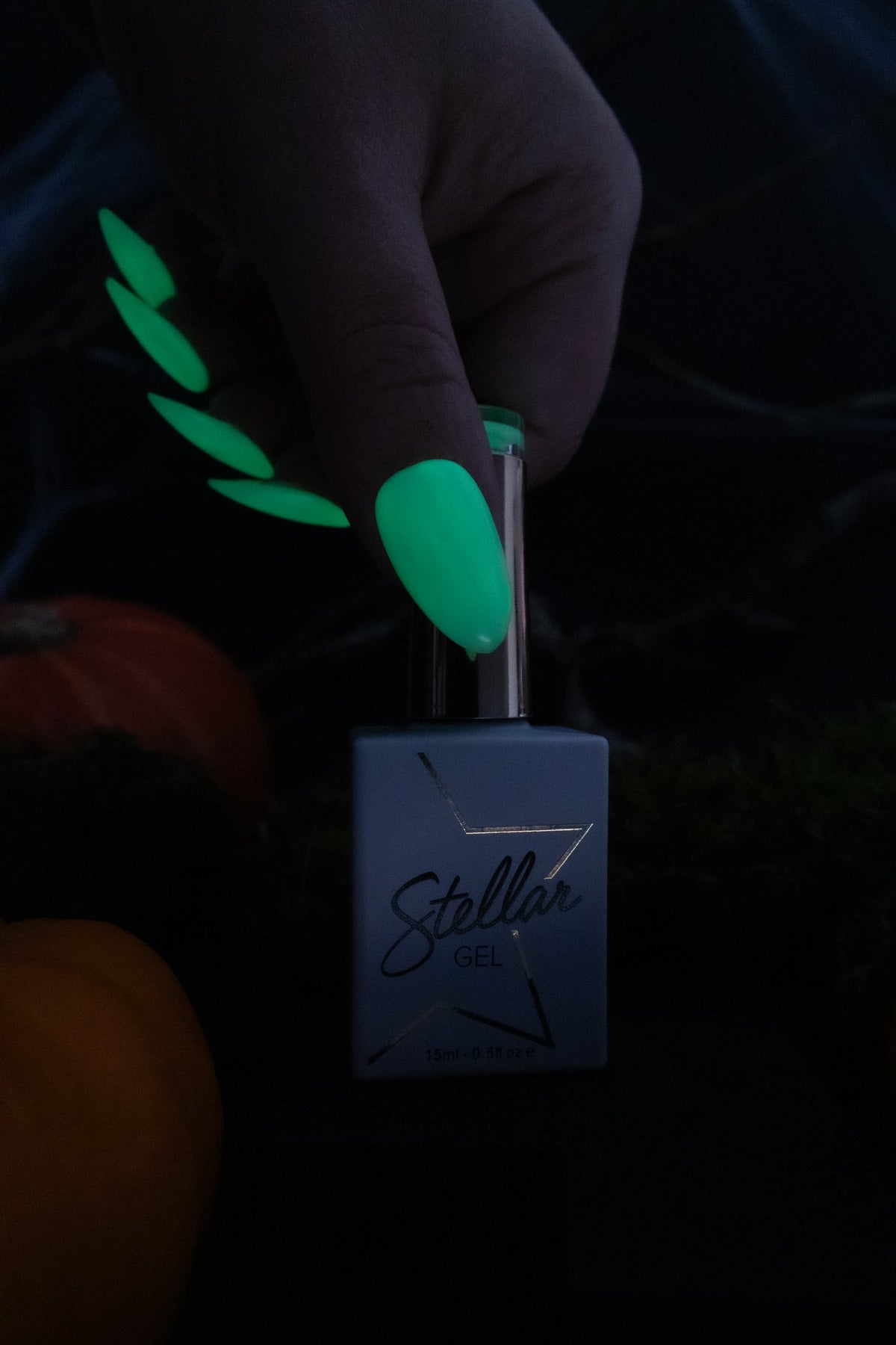 Toxic Treat glowing in the dark