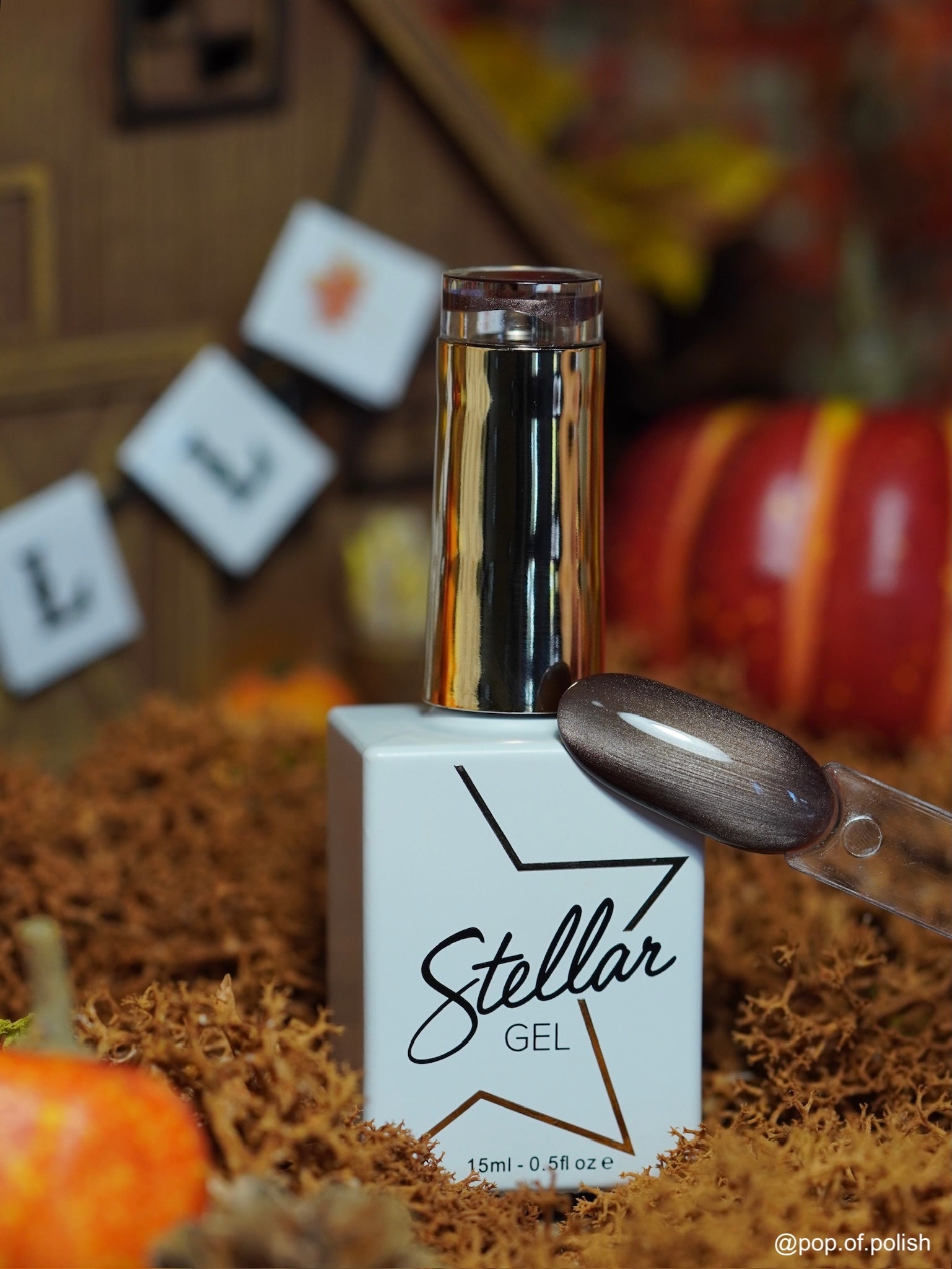 FIRESIDE MOCHA CAT - EYE - Stellar Gel™ - 