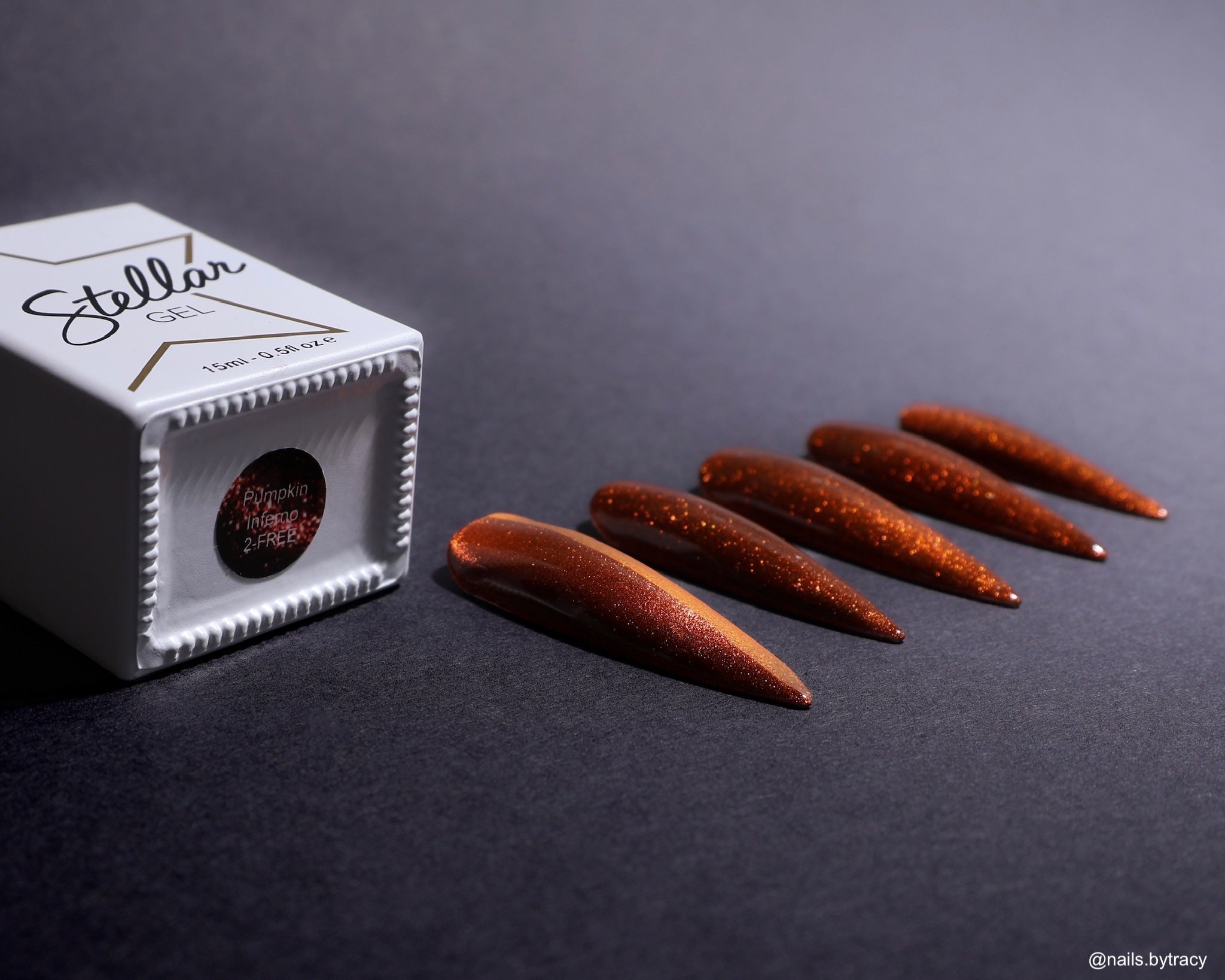 PUMPKIN INFERNO CAT - EYE - Stellar Gel™ - 