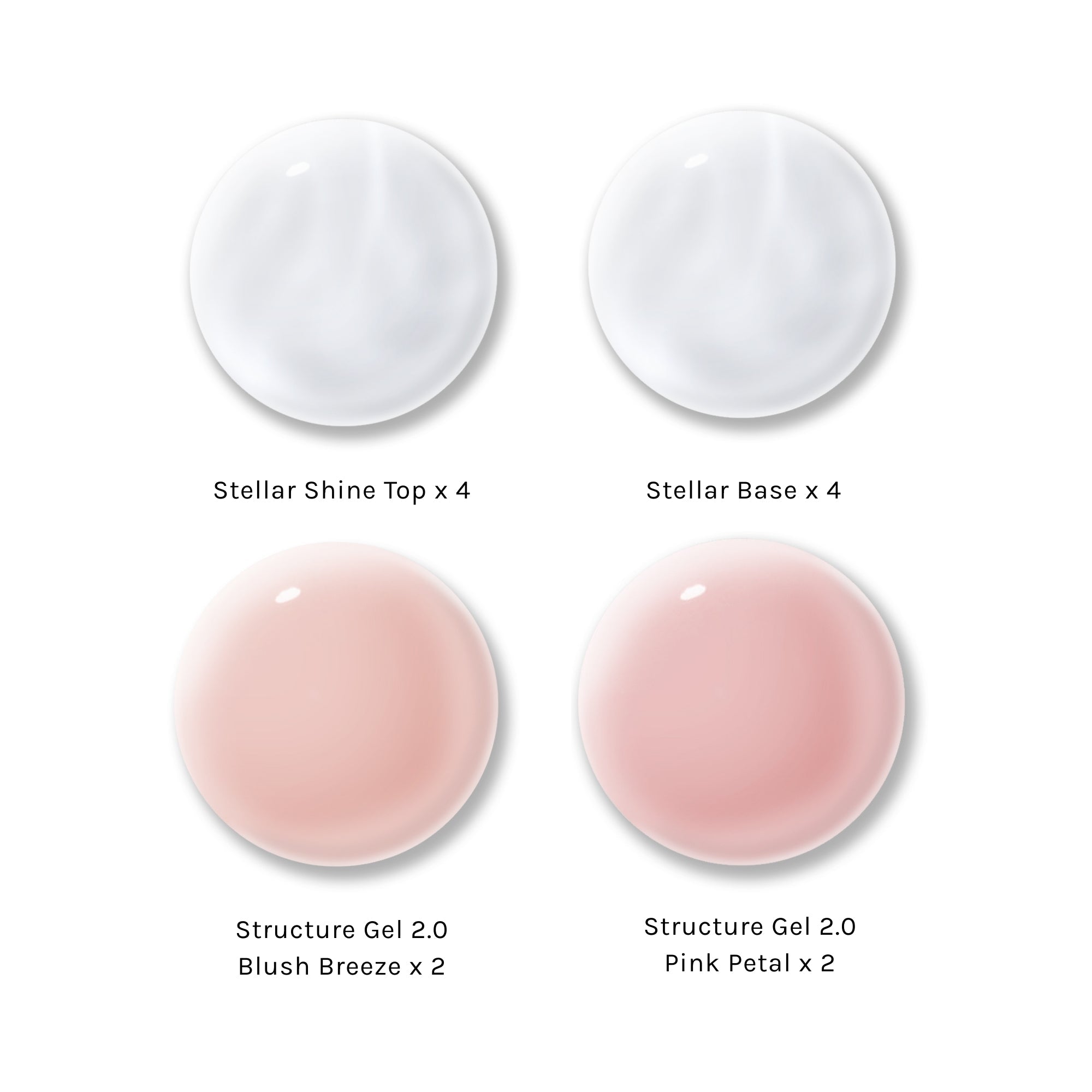 Stellar - sentials Bundle (Pink) - Stellar Gel™ - 